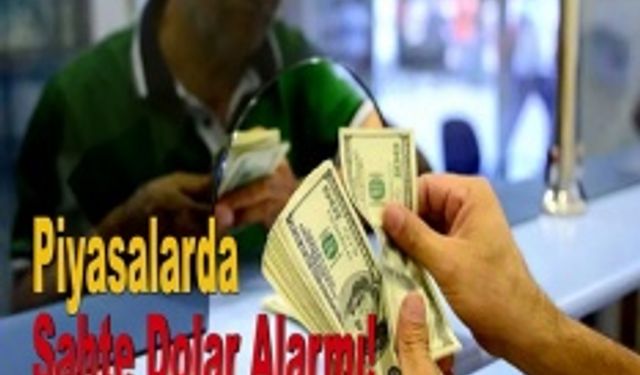 Piyasalarda Sahte Dolar Alarmı!