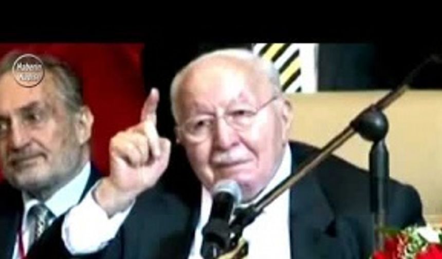 İnsanlık İçin Gözyaşı Döken Lider Necmettin Erbakan