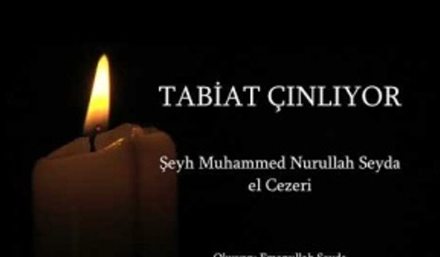 Tabiat Çınlıyor 2.Bölüm/Şeyh Muhammed Nurullah Seyda El-Cezeri