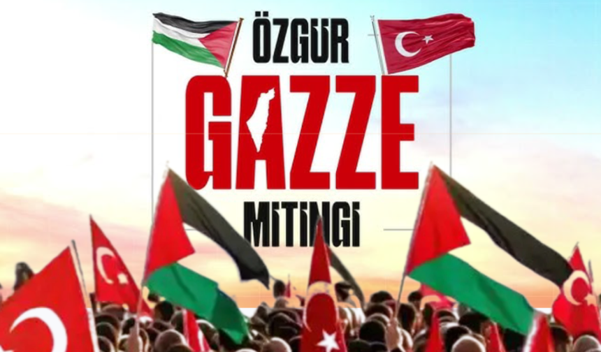 Saadet Partisi “Özgür Gazze” Mitingine Hazırlanıyor
