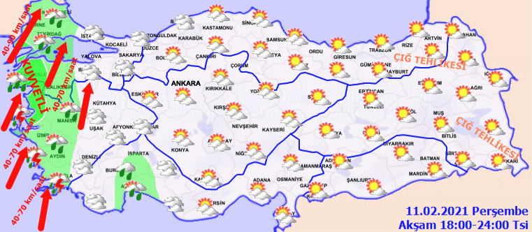 Türkiye'de Hava Durumu