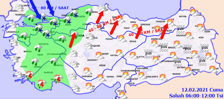 Türkiye'de Hava Durumu